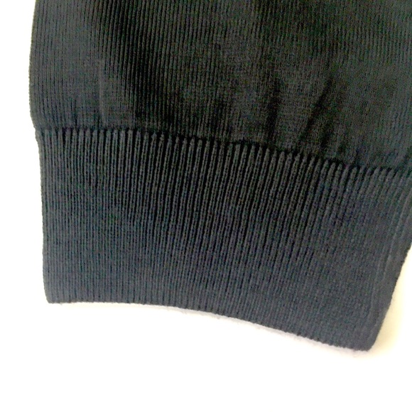 HUGO BOSS NEW BLACK CREWNECK KNIT SWEATER - Picture 4 of 6